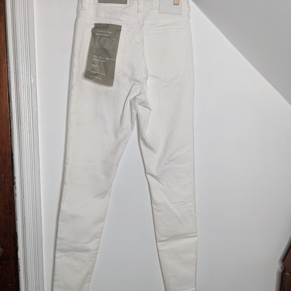 EVERLANE Curvy Authentic Stretch High-Rise Skinny Jean Black NEW Size 25 Regular - Picture 3 of 8